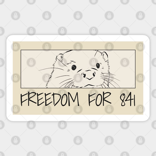 Otter 841 - Freedom For 841 Magnet by Design Malang